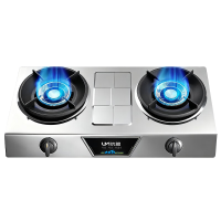 优盟(UM)UZ190黄金眼台式双灶 5.0kw爆炒大火力 出租房液化气