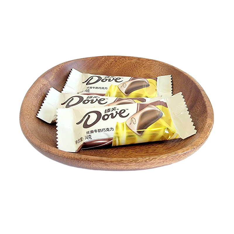 Dove德芙丝滑牛奶巧克力224g(14g*16颗)生日情人节盒装结婚喜糖