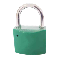 鸿灵睿芯 GS20 合金+ABS 35mm*28.5mm 挂锁(计价单位:个)绿色