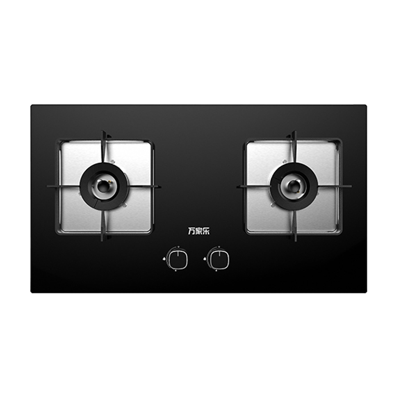 万家乐燃气灶 5.2kW大火力灶猛火灶可适配开孔全进风燃气灶 家用不锈钢台嵌两用天然气灶具JZT-C4R1(G)