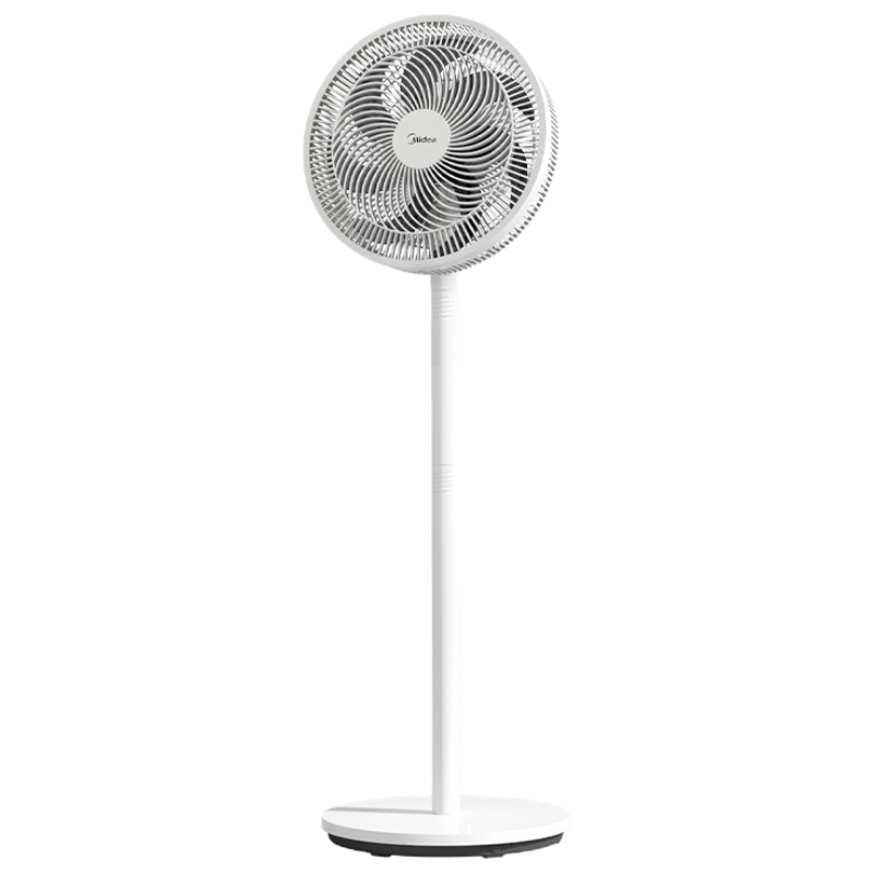 美的(Midea)电风扇 家用七叶立式落地扇宿舍卧室轻音节能摇头 SAF30AC