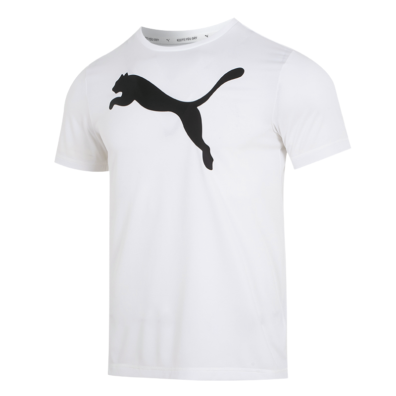 彪马(PUMA)男装新款运动服跑步健身训练舒适透气休闲短袖T恤685638-02 ZP
