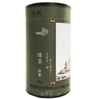 朴真绿茶朴香250g 桶