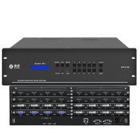 惠度智能中控系统 HDVI16F+plus 无缝切换矩阵 极简设计 视频会议主机箱