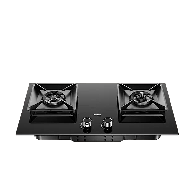 老板(Robam)双灶一级能效 5.2kW 智能大火力 防干烧易清洁 嵌入式猛火灶家用灶具 57B9A-D2P天然气