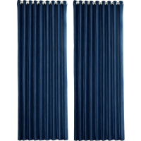 山之只 加厚全遮光棉麻窗帘 1*1m 平方米