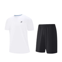 特步短袖运动套装876229A70176