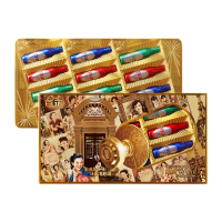 百诺经典酒心巧克力礼盒装96g美酒加咖啡伴手礼纯可可脂小酒瓶型