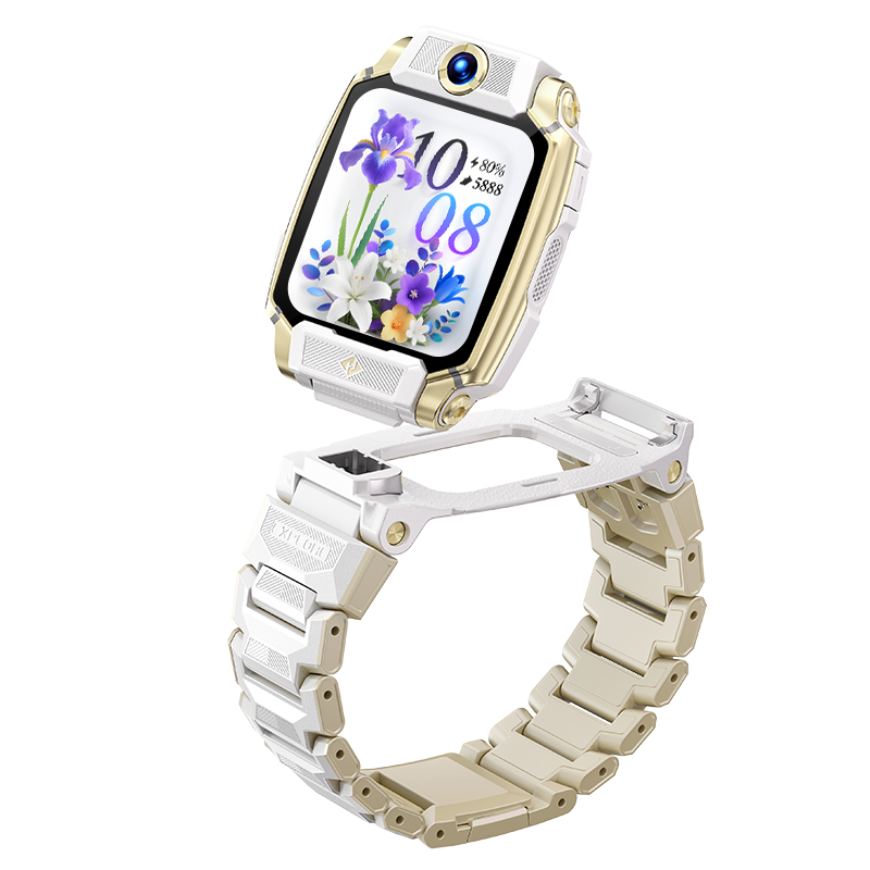 小天才儿童电话手表Z11少年版 雾凇白全球版防水GPS定位智能手表学生儿童移动联通电信4G视频拍照双摄手表手机男女孩