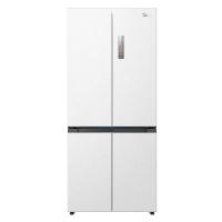 美的M60冰箱541零嵌入式十字双开四开门家用大容量一级白色