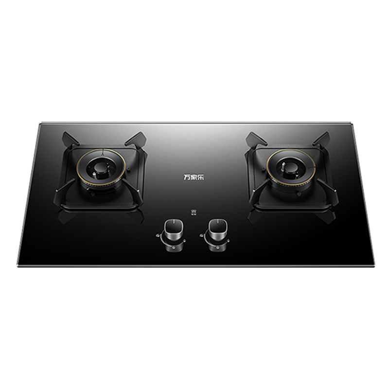 万家乐JZT-KV063B烈火灶可烟灶联动燃气灶具家用厨房台嵌两用双眼灶一级能效5.0KW火力天然气