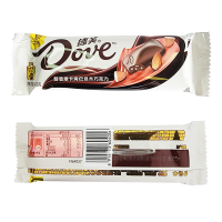 德芙Dove香浓黑巧克力经典牛奶巴旦木榛仁巧克力白巧克力43g排块零食品