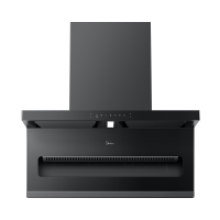 美的[AK7pro轻奢版]抽油烟机家用 28风量1200Pa变频静压 顶侧双吸高温蒸汽洗自清洁吸油烟机