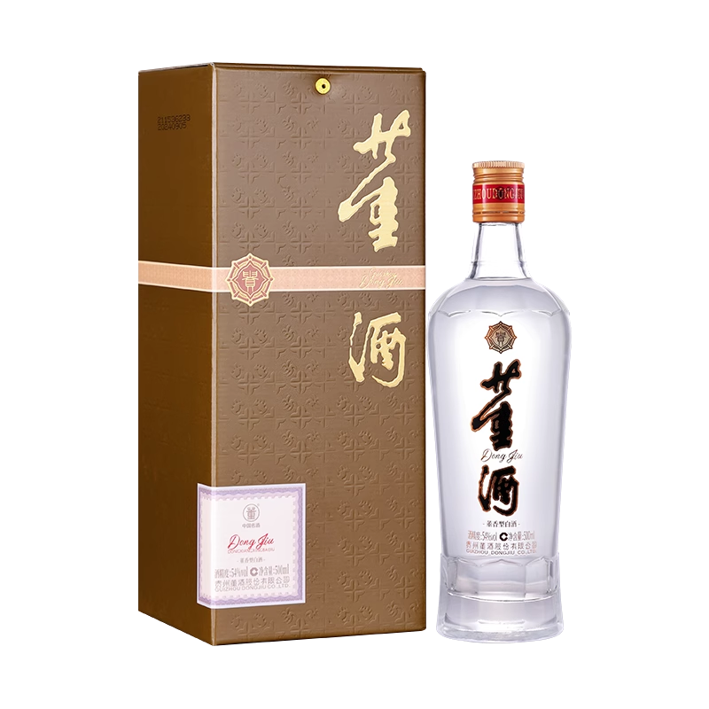 董酒贵董酒(精装版) 董香型白酒 性价比口粮 入门董香54度500ml*6
