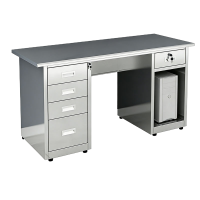 鑫睿辉 不锈钢办公桌五斗一空 1张