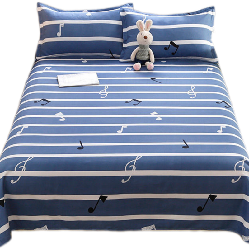 洛菲源床上用品三件套 全棉斜纹三件套 规格:床单160*230/被套160*230/枕套50*80