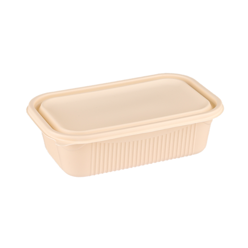 玉米淀粉一次性餐盒户外露营餐具便携式食品级便当野餐打包盒