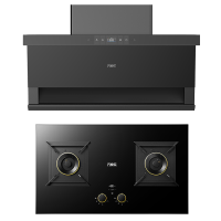 万家乐 25m³顶侧三腔AI自巡航变频油烟机 TAK8+AY9 25立方大吸力家用吸油烟机 5.2KW家用灶具两件套装家