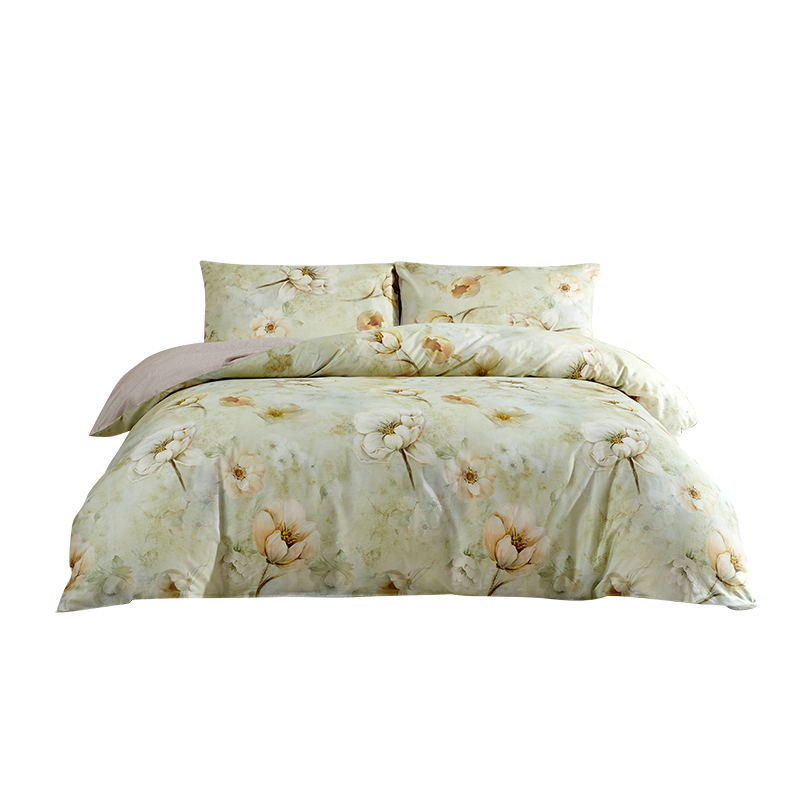 罗莱家纺四件套花影清漾800