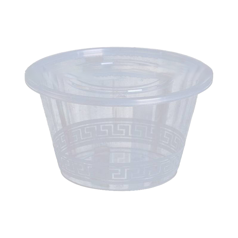 吾梓 圆碗透明 一次性餐盒 1000ml*300套/箱