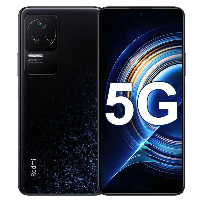 [二手9成新]小米红米K50 墨羽 8G+128G全网通安卓手机6.67英寸屏天玑8100双卡拍照娱乐备用 5G手机