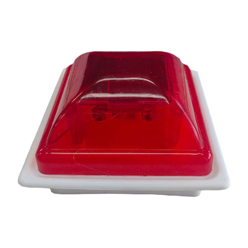 鸿灵睿芯 RX-JSD10 1.2V 0.8W IP65 50次/min LED太阳能警示灯(计价单位:盏)红白色