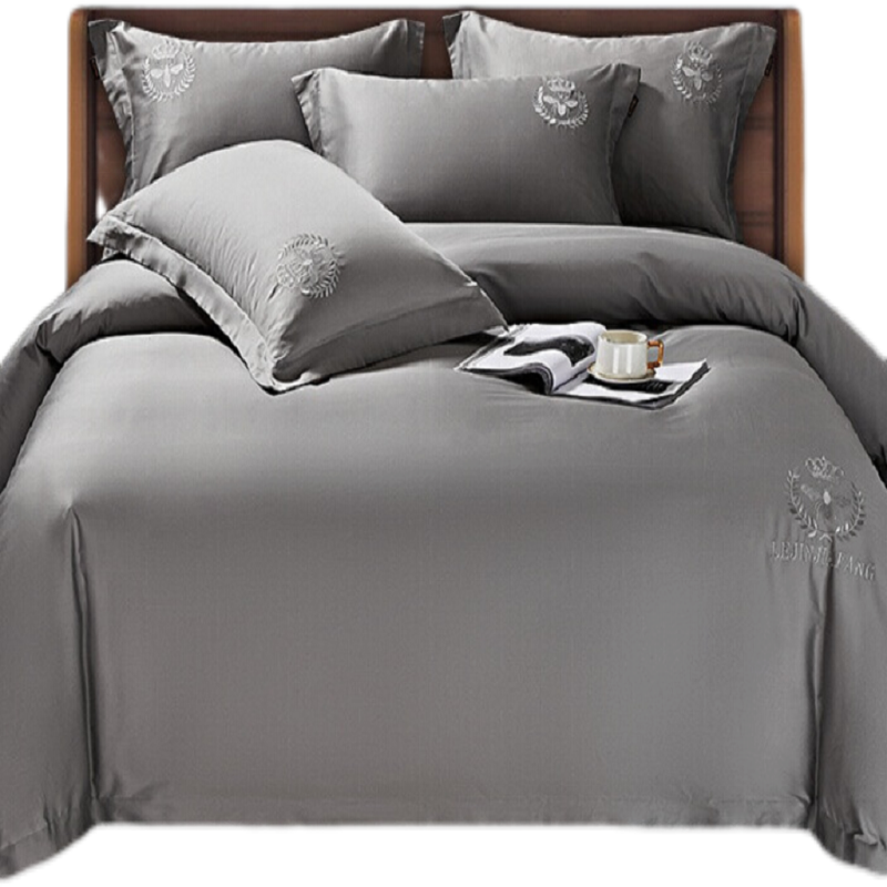 洛菲源三件套 柏拉图-灰色 规格:床单160*230被套160*225枕套48*74 每套