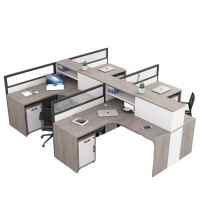 晨以橙 屏风办公桌 四人工位 张