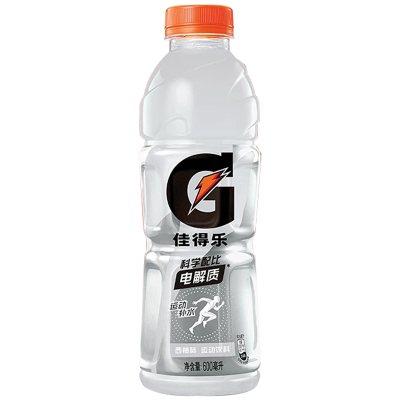 Gatorade佳得乐电解质饮料西柚味功能饮料600ml*4瓶