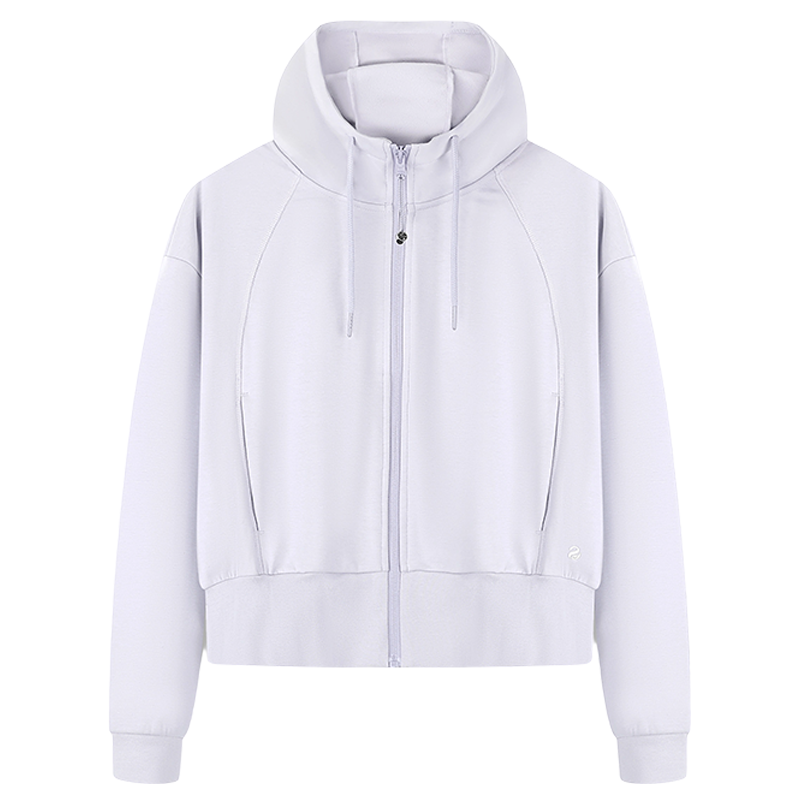 361°女装新款针织加绒外套宽松舒适上衣662538603