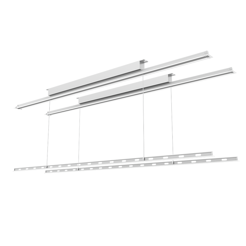 顶固(TopStrong)电动晾衣架HW06全嵌入式隐形晾衣机两线天无线遥控柔光照明2.4米/2米/1.8米(订单备注)
