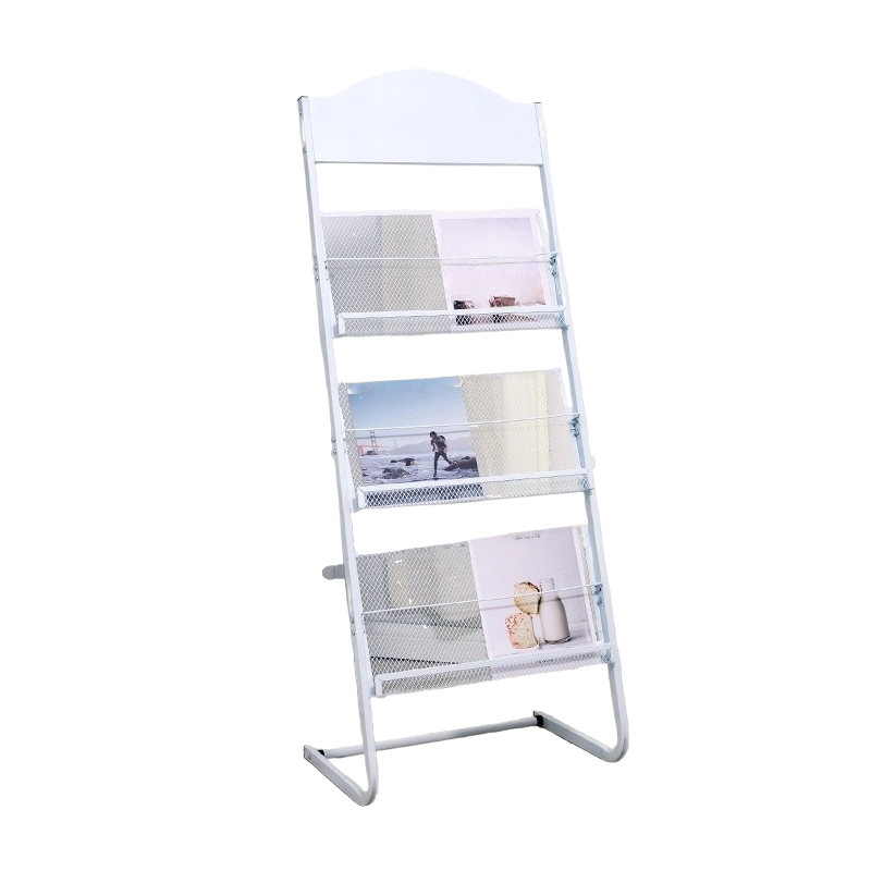 珂攸洋白色杂志架个