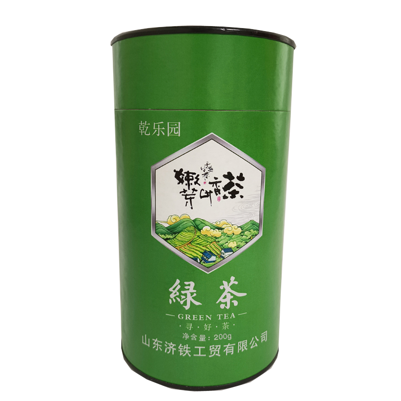 乾乐园 绿茶 200g 桶