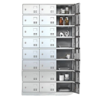 宜掌柜 不锈钢餐盘柜