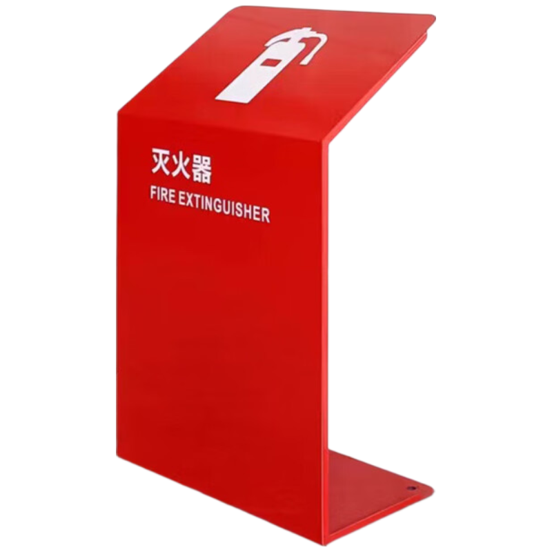 晋舰灭火器专用箱高端消防箱酒店商场学校消防收纳箱红色金属支架