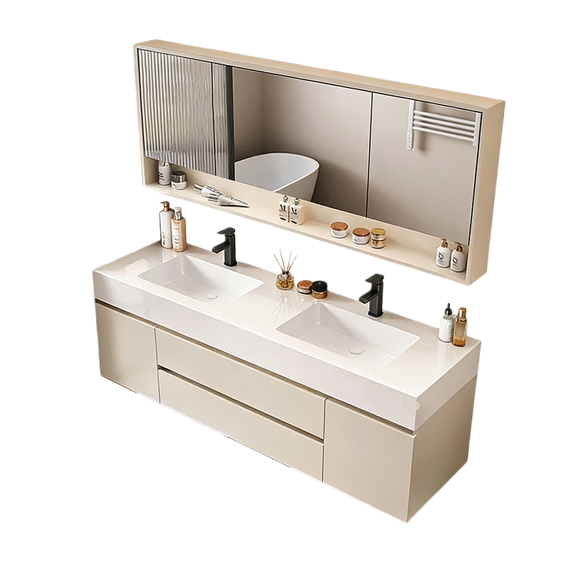 悦兴诚双盆浴室柜