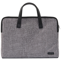 齐心 ZA0008 商务公文包 手提 纵横灰 单个装