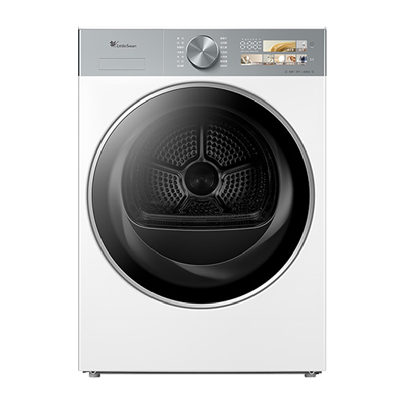 小天鹅(LittleSwan)10公斤热泵烘干机干衣机纯平全嵌大风量蒸发器自清洁[小乌梅3.0奶油白]TH10VE40W