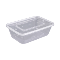 是尚 一次性餐盒 SF750ml单格方盒 300套 1箱