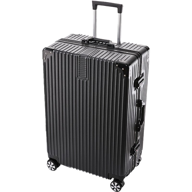 山之只 铝框防摔防刮拉杆箱 24寸 个