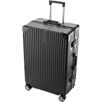 山之只 铝框防摔防刮拉杆箱 24寸 个