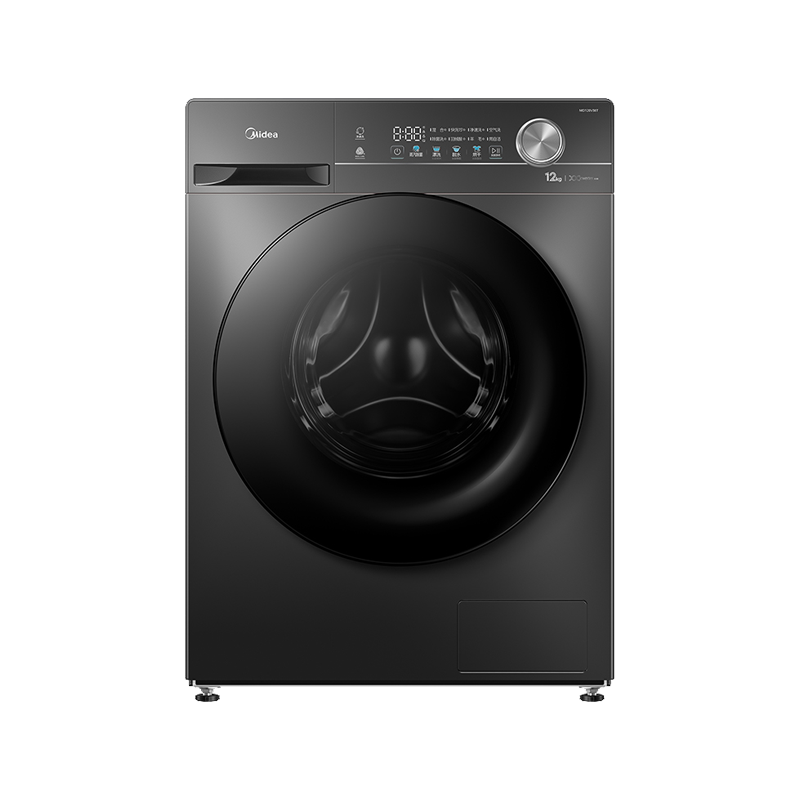 [官方正品]美的12公斤滚筒洗衣机MD120V36T 洗烘一体机全自动家用1.1超高洗净比除菌净螨节能净速