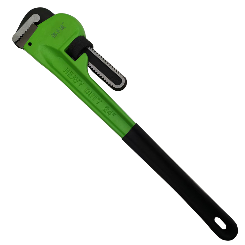 锦丰诚 管子钳沾塑柄管钳美式管钳 600mm(24英寸) 把