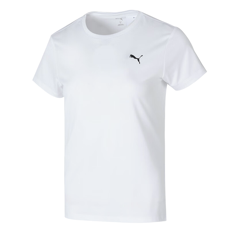 彪马(PUMA)短袖女装透气运动休闲上衣健身跑步训练服T恤衫528393-02 ZP