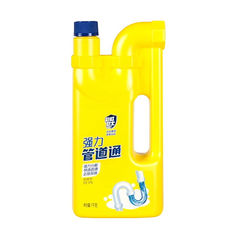R6808彩虹卫士强力管道疏通剂1kg弱碱性无香型国产高效清洁