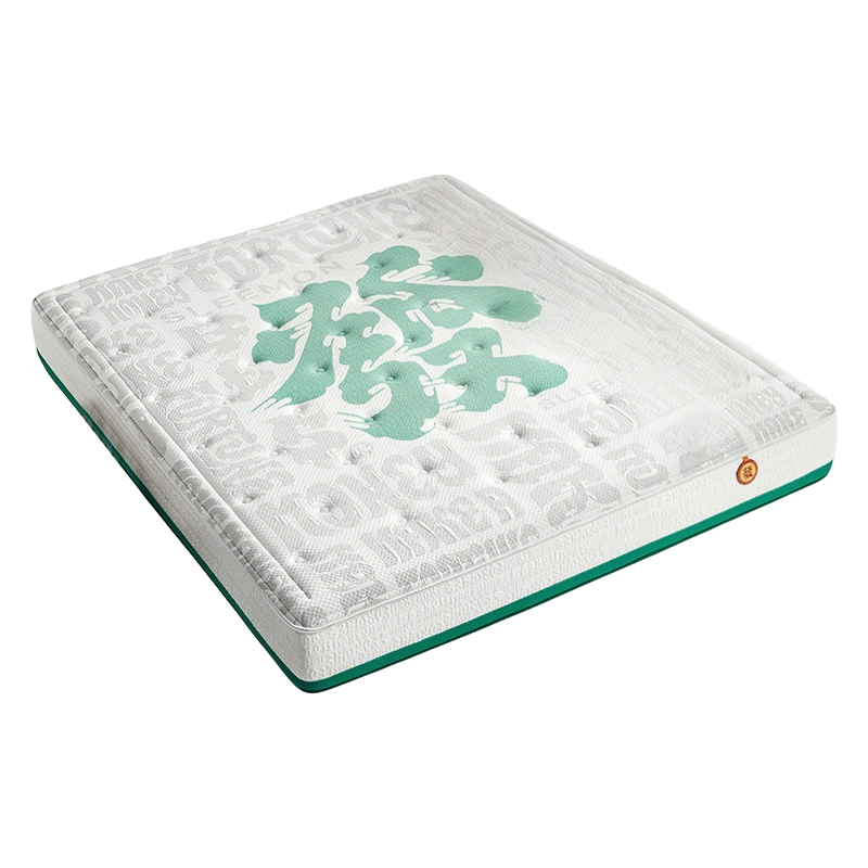 喜临门 - 发财垫 抗菌防螨进口乳胶七区深睡弹簧乳胶床垫席梦思软硬适中