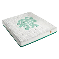 喜临门 - 发财垫 抗菌防螨进口乳胶七区深睡弹簧乳胶床垫席梦思软硬适中