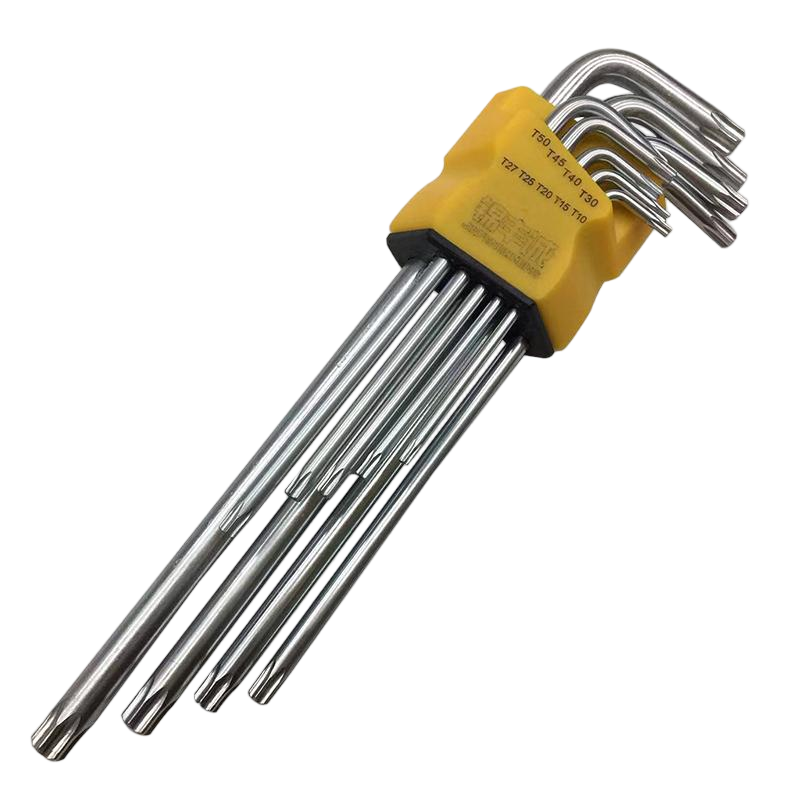 锦丰诚 球头内六花扳手 9件套特长款 套