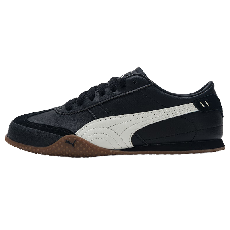 彪马(PUMA)女鞋新款缓震耐磨平底鞋低帮轻便休闲鞋拼接透气运动鞋405256-13 ZP