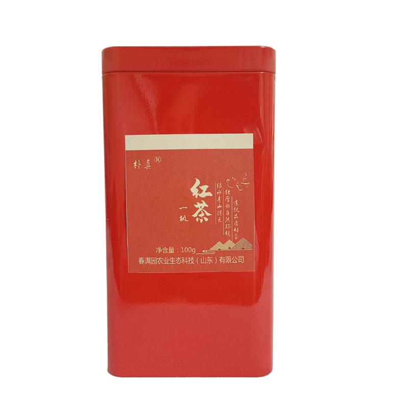 朴真一级红茶100g 罐
